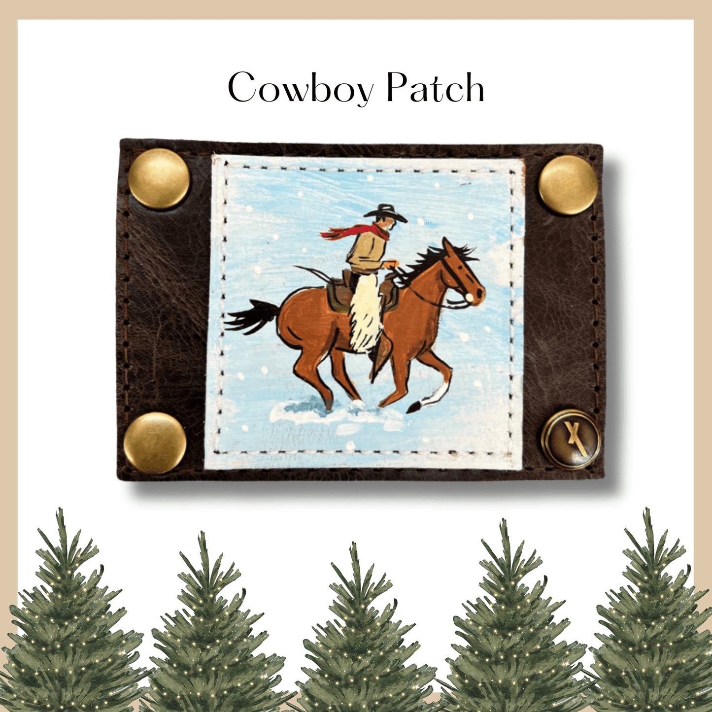 Hand-Painted Holiday Patches (Buy 3 get 10% off)