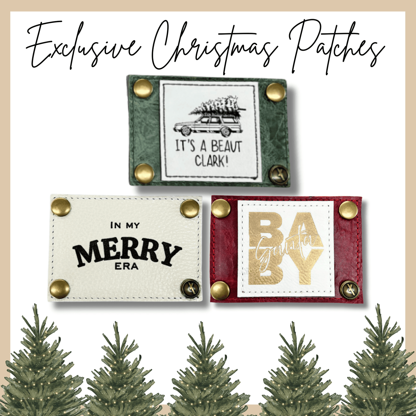 Exclusive Christmas Patches