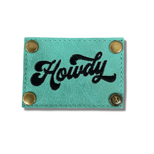 Howdy -  Mint Patch
