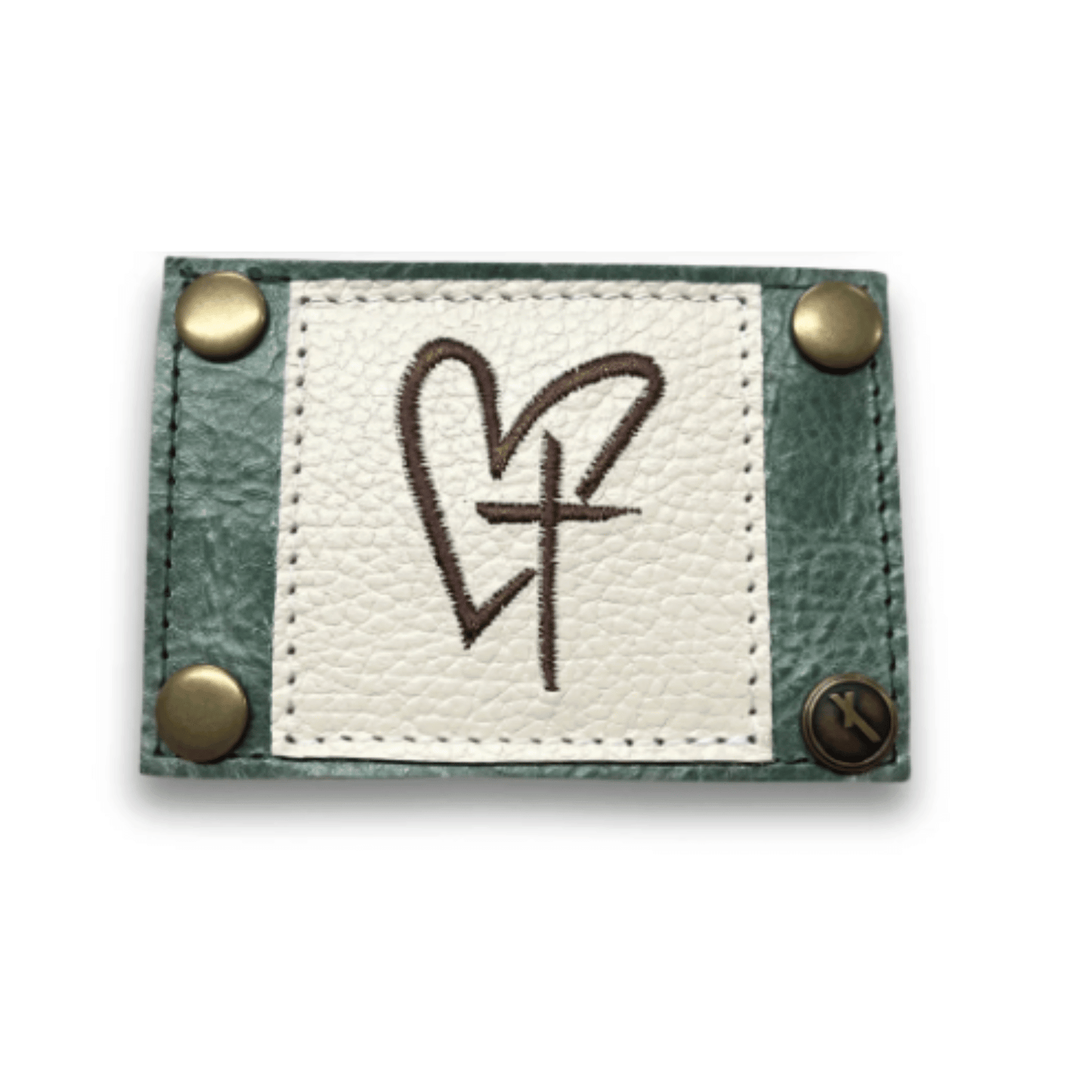 Cross Heart - Ivory Patch