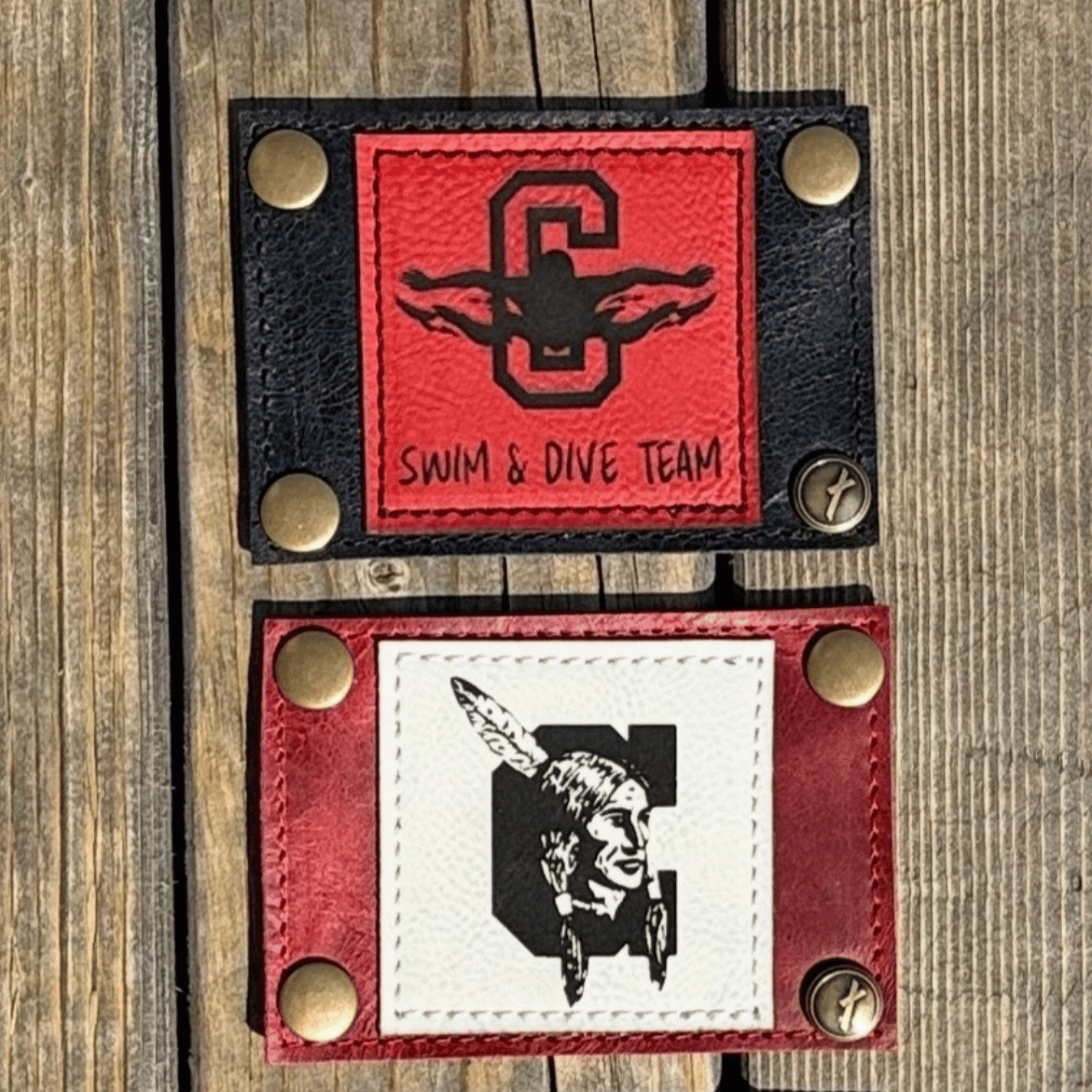 Custom School Logo Patch - Square
