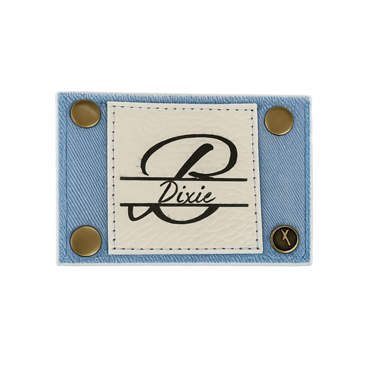 Monogram Style Patch