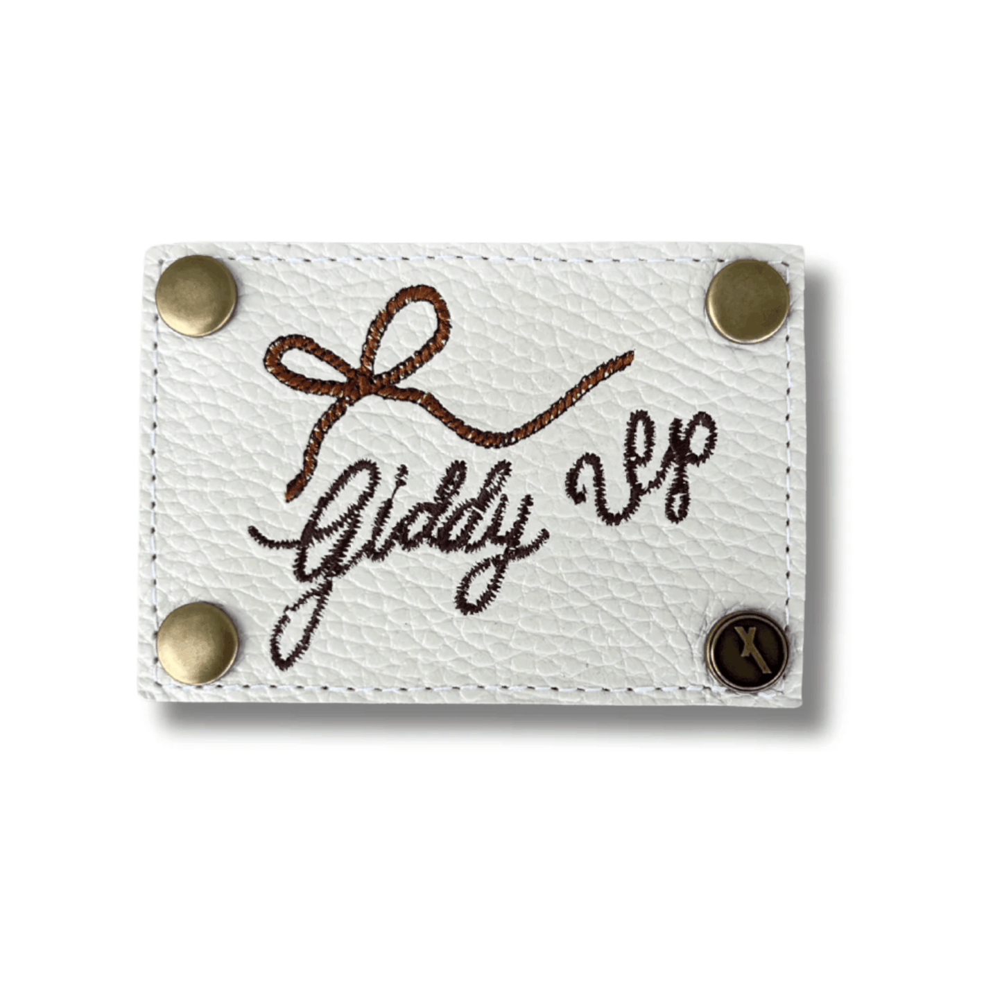 Vintage Giddy Up Patch