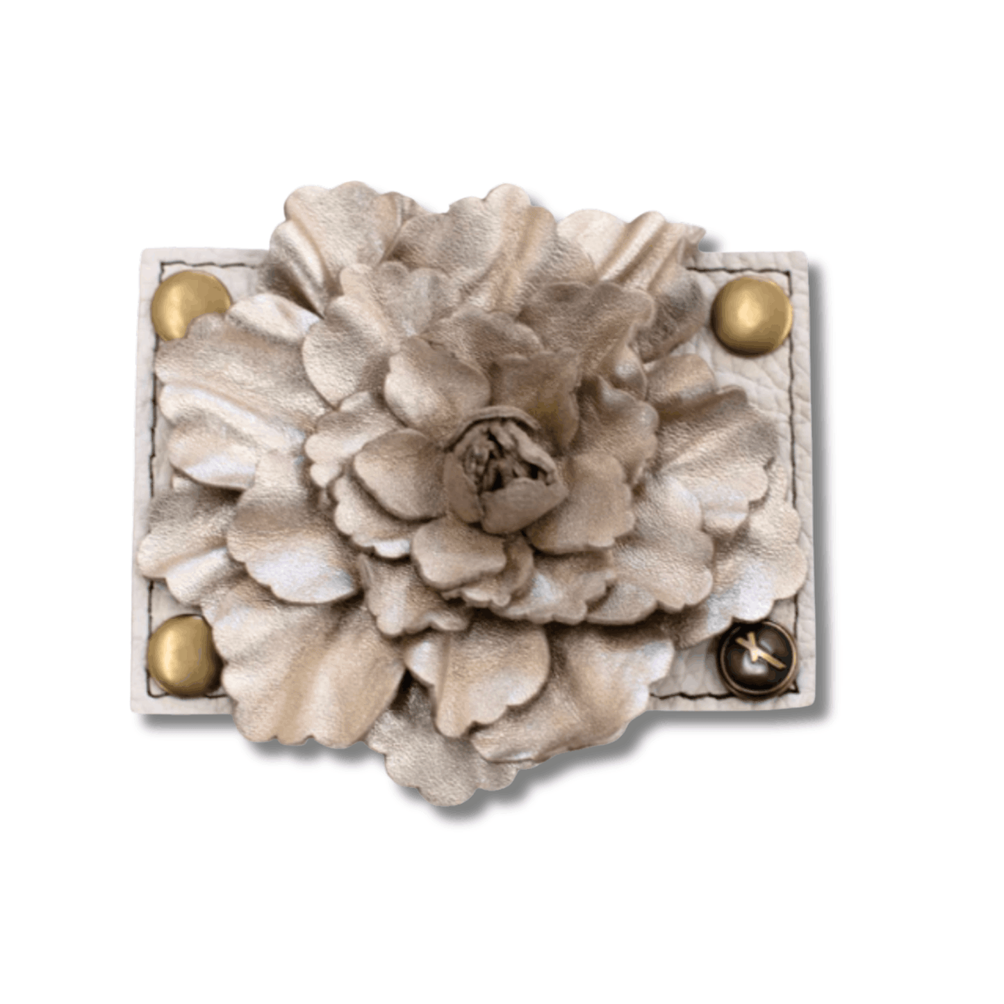 Flower - Gold Metallic