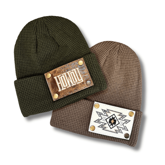 Beanie - Waffle Knit