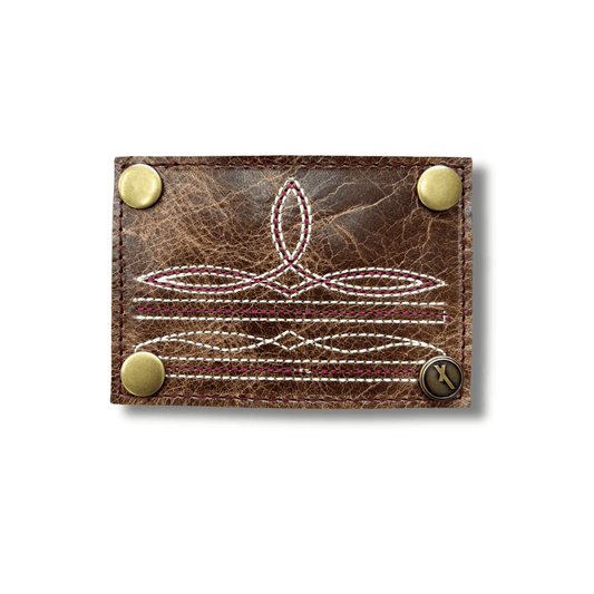 Vintage Boot Toe - Tan Patch