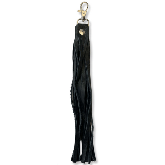 Tassel - Long Charcoal