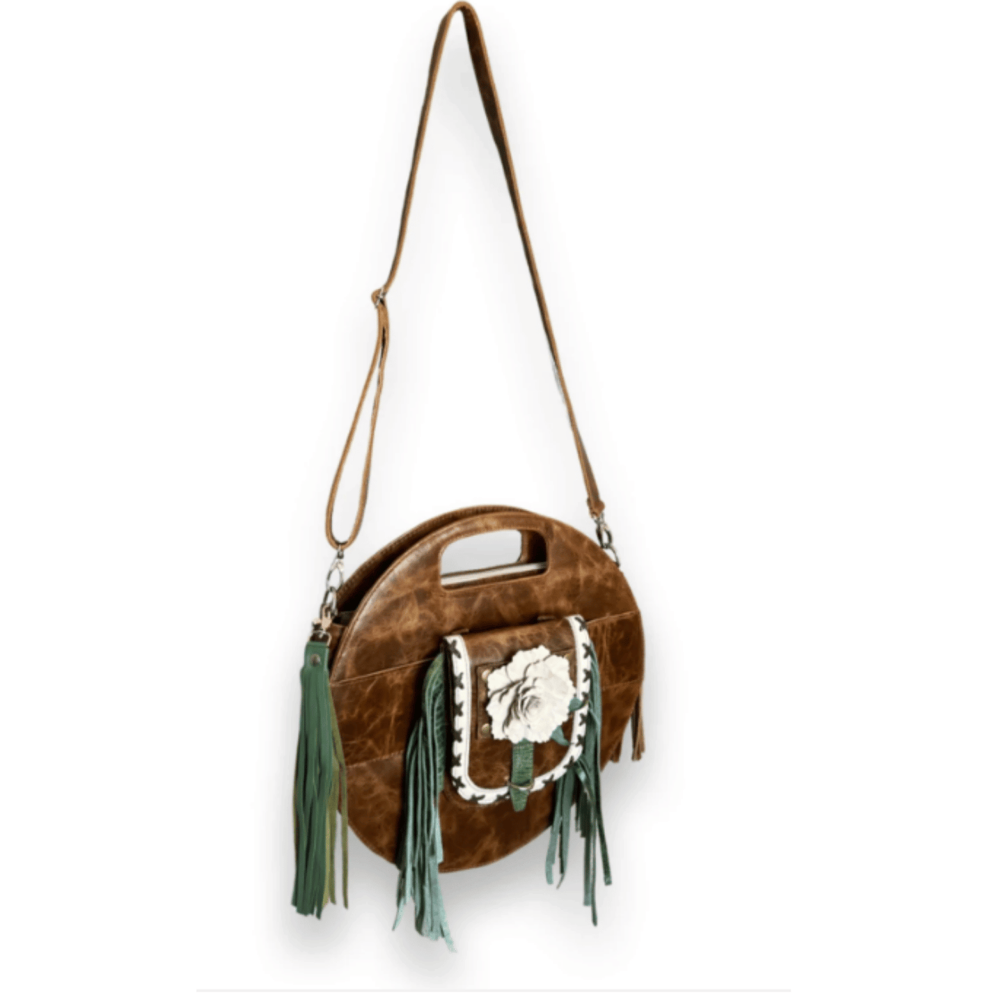 Tassel - Long Olive Green