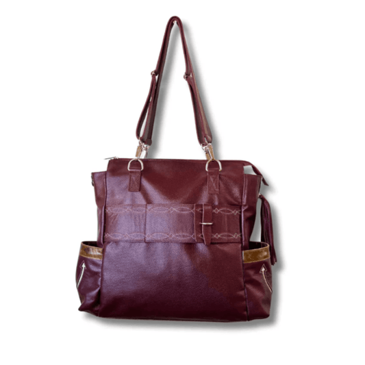 Mia - Wine Handbag