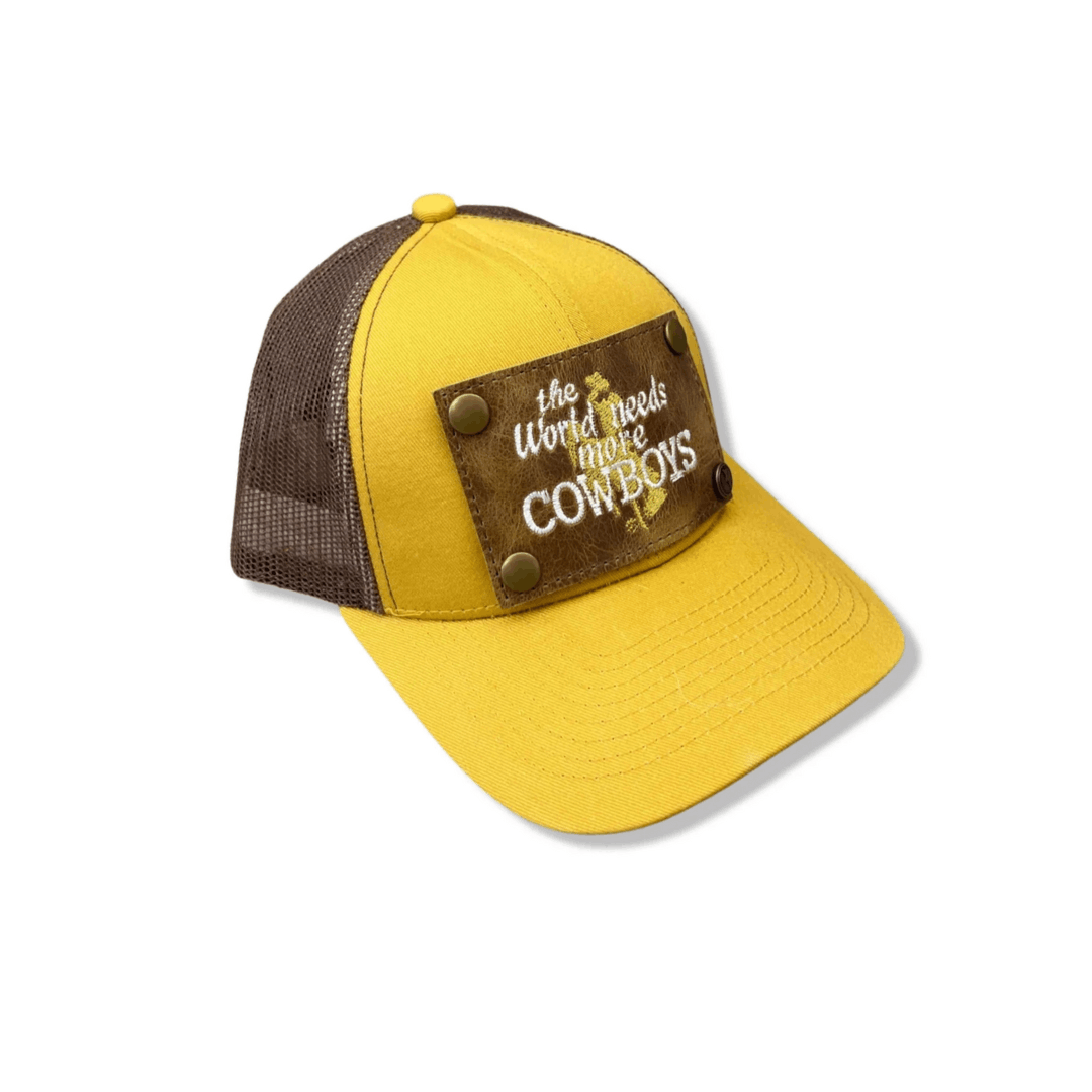 Gold High Pony Cap