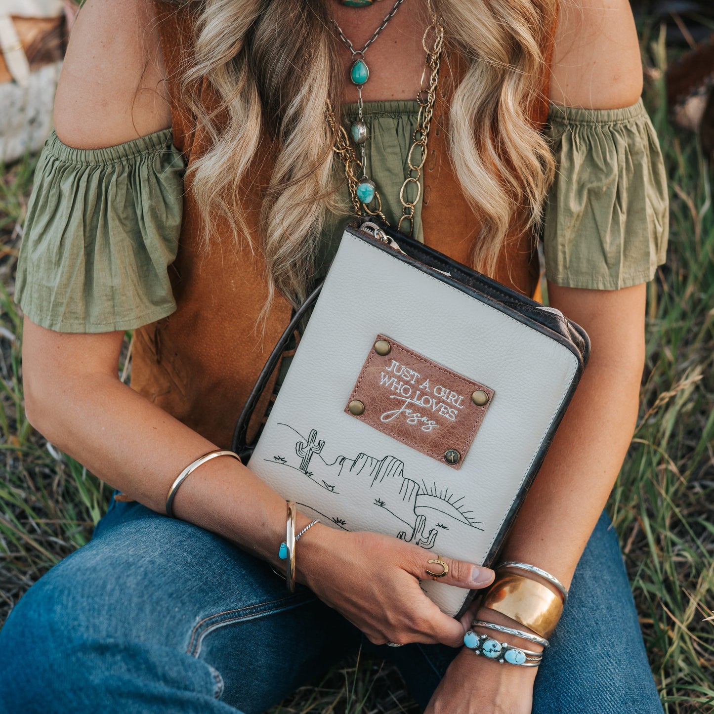 Badlands Just a Girl Patch