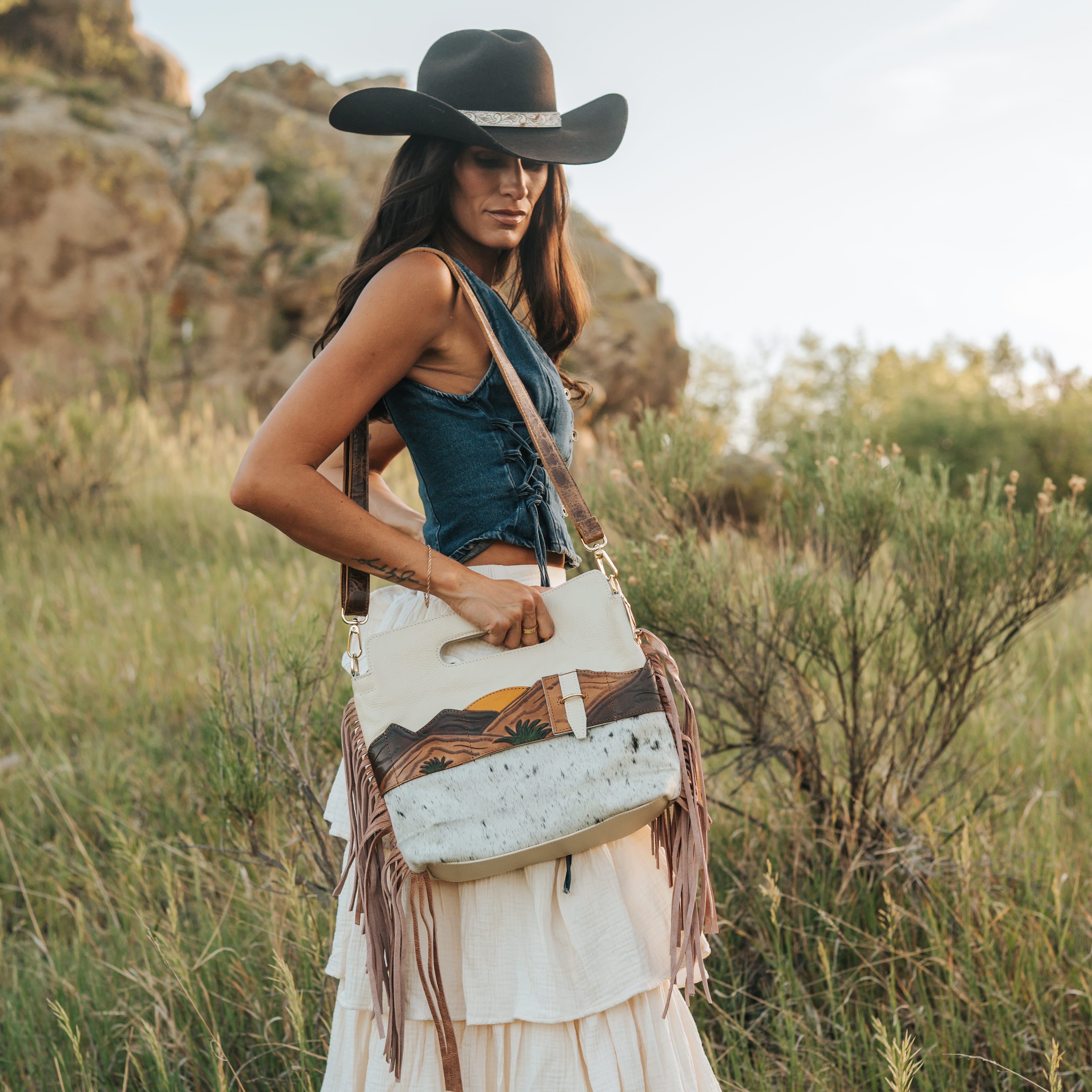 Marian - Sunset Handbag – Pure Dixie