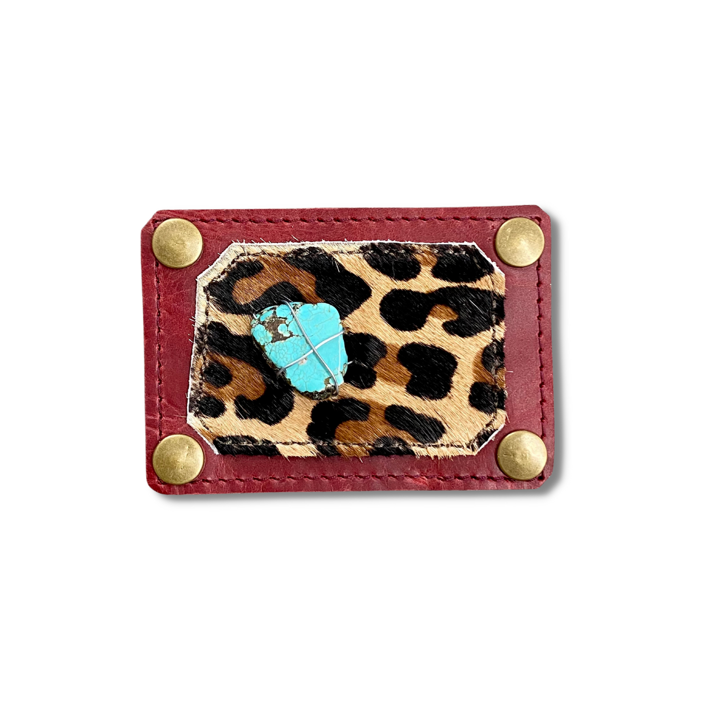 Turquoise Cheetah Patch