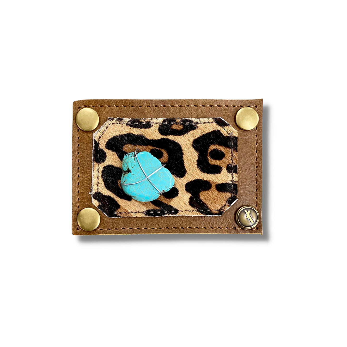 Turquoise Cheetah Patch